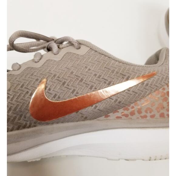 Nike Women's In Season TR 7 917722-004 Gray Rose Gold Size 7.5 - Picture 4 of 9